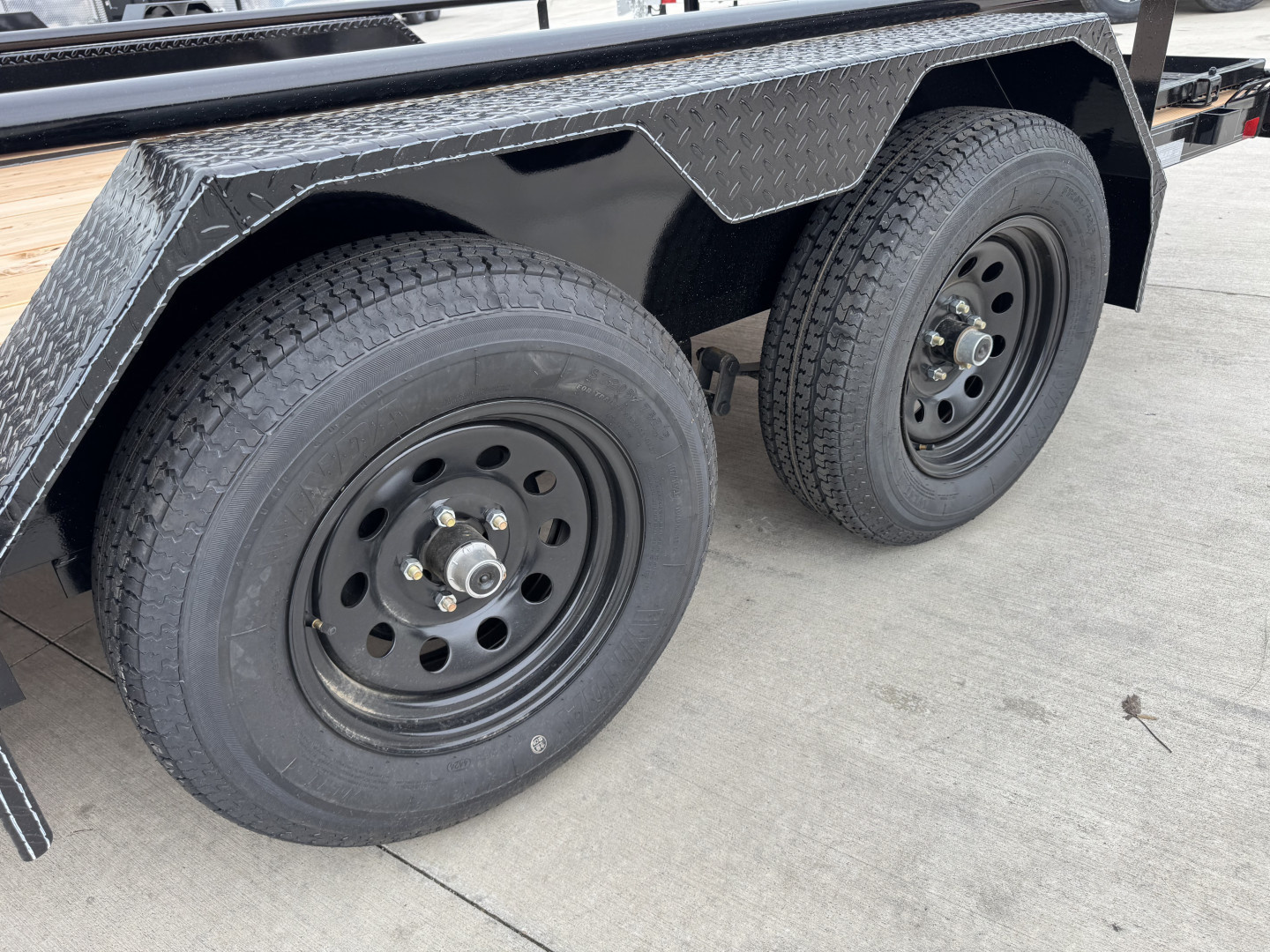 New NEW 2026 Double A 16’x83" Railside Utility Flatbed 2-3500lb axles = 7K With ATV side Ramps