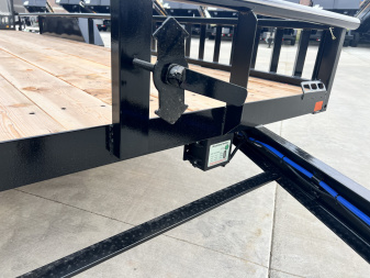 New NEW 2026 Double A 20’x83" Railside Utility Flatbed 2-3500lb axles = 7K With ATV side Ramps