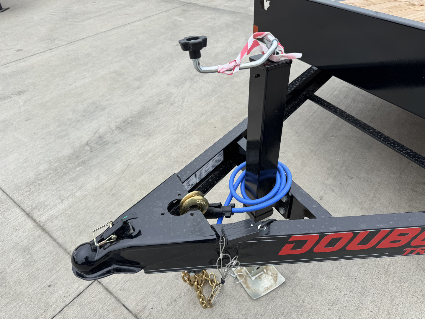 New NEW 2026 Double A 20’x83” flatbed Trailer 2-3500 lb axles=7K, dovetail, Slide In Ramps