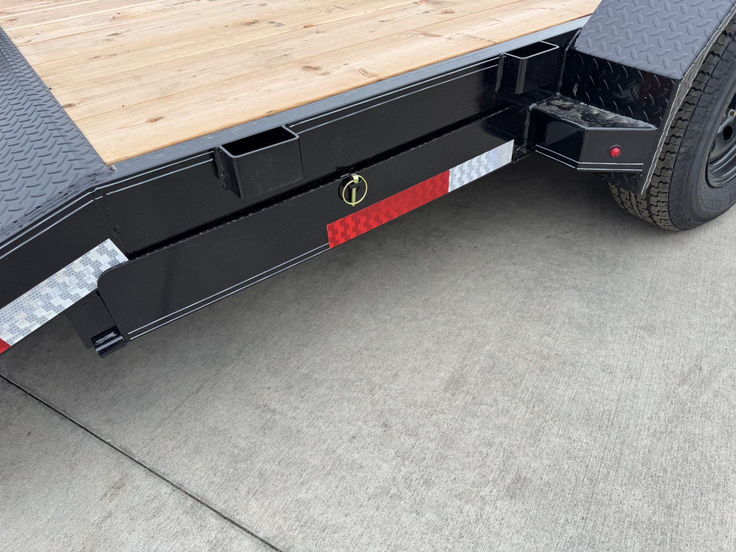 New NEW 2026 Double A 20’x83” flatbed Trailer 2-3500 lb axles=7K, dovetail, Slide In Ramps