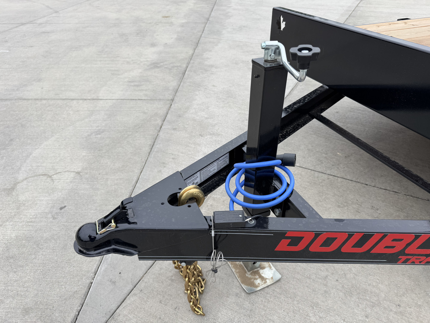 New NEW 2026 Double A 16’x83” flatbed Trailer 2-3500 lb axles=7K, dovetail, Slide In Ramps