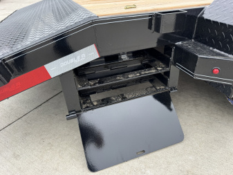 New NEW 2026 Double A 16’x83” flatbed Trailer 2-3500 lb axles=7K, dovetail, Slide In Ramps