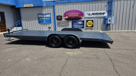 New 2026 Lamar Trailers CE- 7x20' Open Car Hauler - 7k GVWR Car Hauler