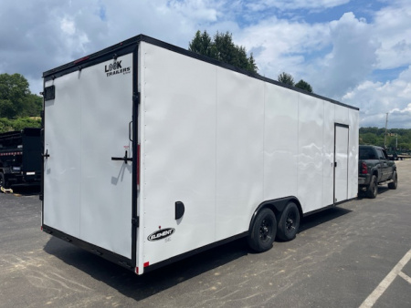 New END OF THE YEAR CLEARANCE SALE***8.5 x 24 LOOK Element Se 10k Enclosed Car Trailer***Blackout Package