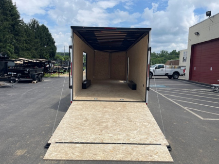 New END OF THE YEAR CLEARANCE SALE***8.5 x 24 LOOK Element Se 10k Enclosed Car Trailer***Blackout Package