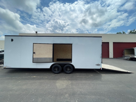 New END OF THE YEAR CLEARANCE SALE***8.5 x 24 LOOK Element Se 10k Enclosed Car Trailer***Blackout Package