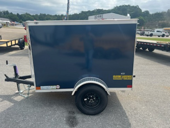 New 2025 Covered Wagon Trailers 4X6 SA POLY Cargo / Enclosed Trailer