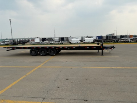 New 2026 Load Trail PE0230073 30' Tilt Equipment Trailer 24'+6' stationary