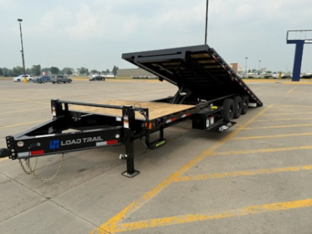 New 2026 Load Trail PE0230073 30' Tilt Equipment Trailer 24'+6' stationary