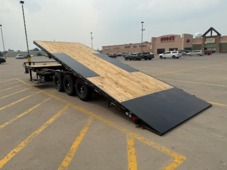 New 2026 Load Trail PE0230073 30' Tilt Equipment Trailer 24'+6' stationary