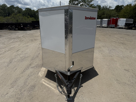 New TX5X8SA TEXAS TRAILERS 5' X 8' CARGO / ENCLOSED TRAILER W/ DOUBLE REAR DOORS & SIDE DOOR