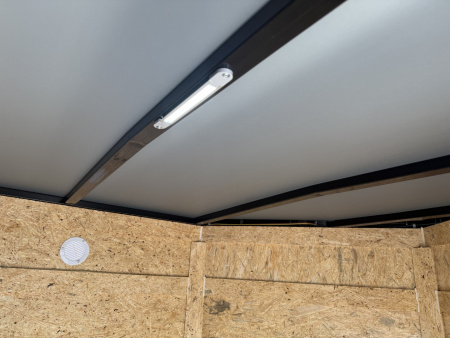 New TX5X8SA TEXAS TRAILERS 5' X 8' CARGO / ENCLOSED TRAILER W/ DOUBLE REAR DOORS & SIDE DOOR