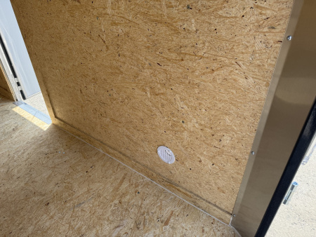 New TX5X8SA TEXAS TRAILERS 5' X 8' CARGO / ENCLOSED TRAILER W/ DOUBLE REAR DOORS & SIDE DOOR