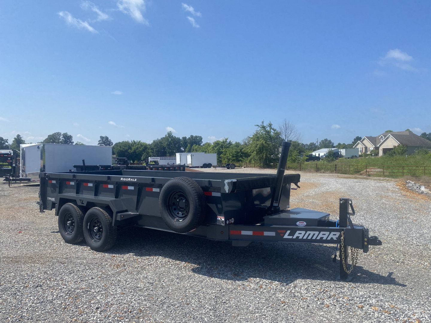 New 2026 Lamar Dump Trailer | 83" x 16' 14K GVWR