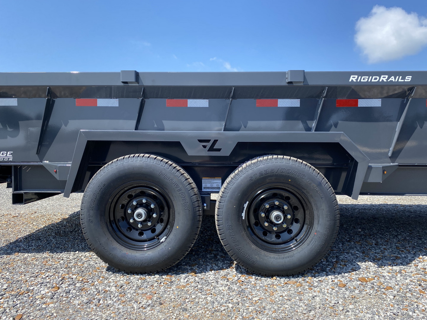 New 2026 Lamar Dump Trailer | 83" x 16' 14K GVWR