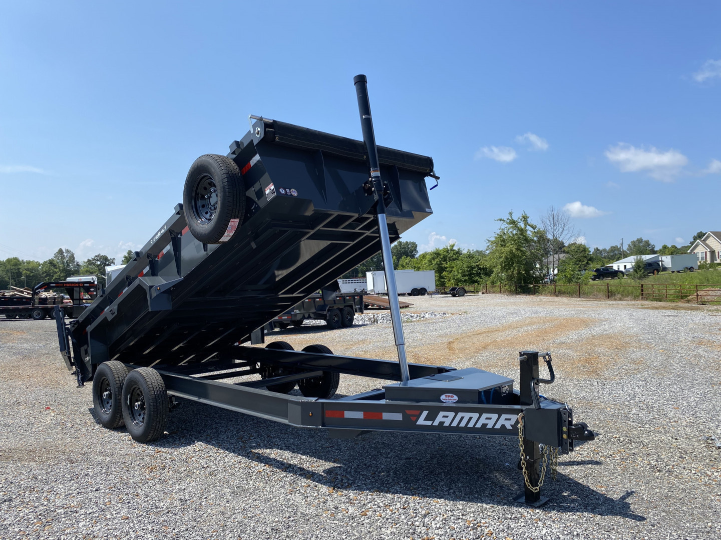 New 2026 Lamar Dump Trailer | 83" x 16' 14K GVWR