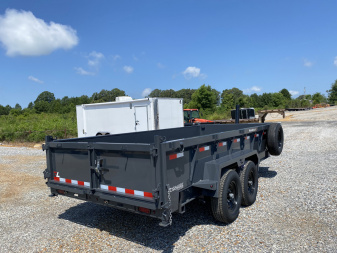New 2026 Lamar Dump Trailer | 83" x 16' 14K GVWR