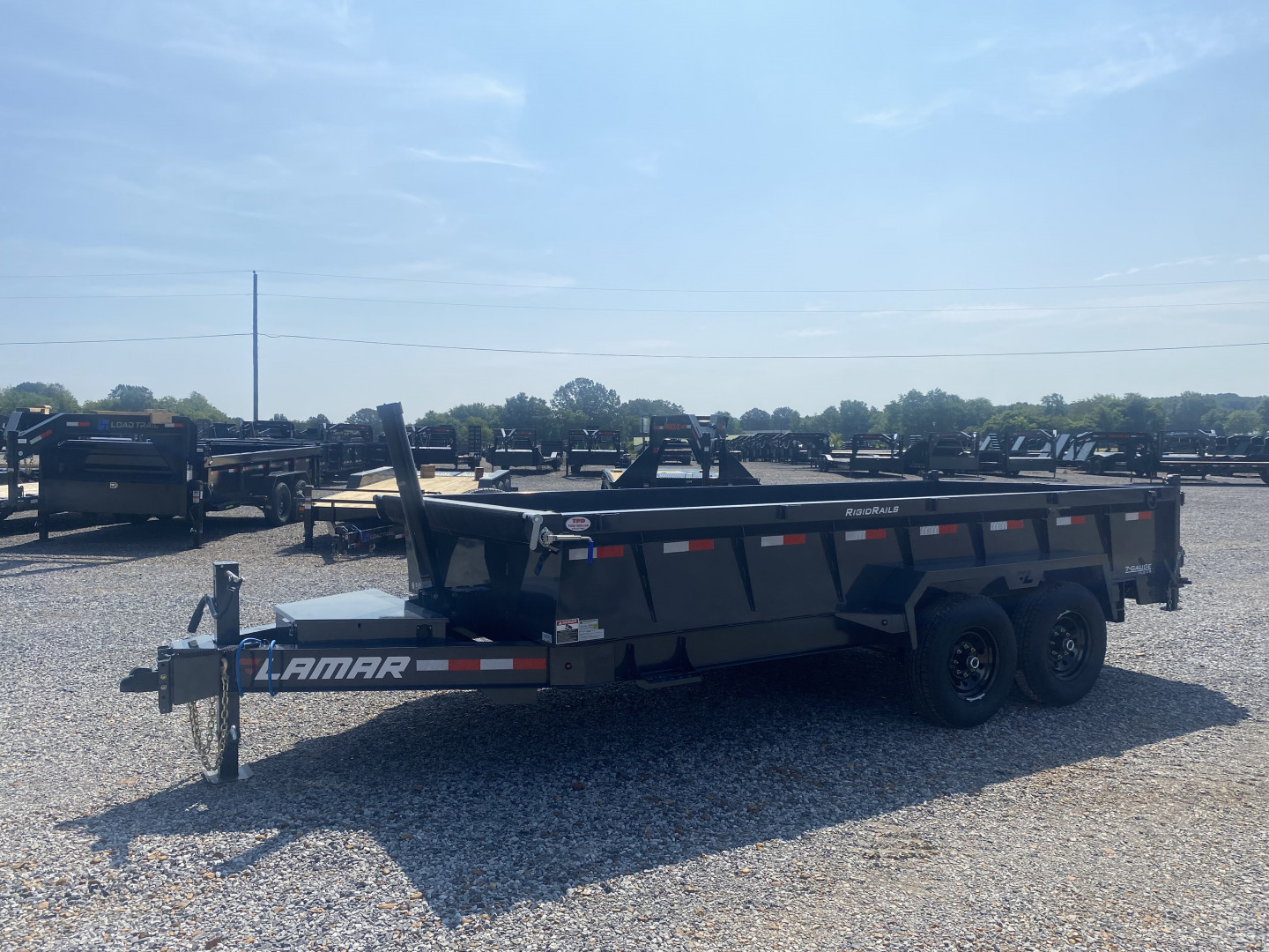 New 2026 Lamar Dump Trailer | 83" x 16' 14K GVWR