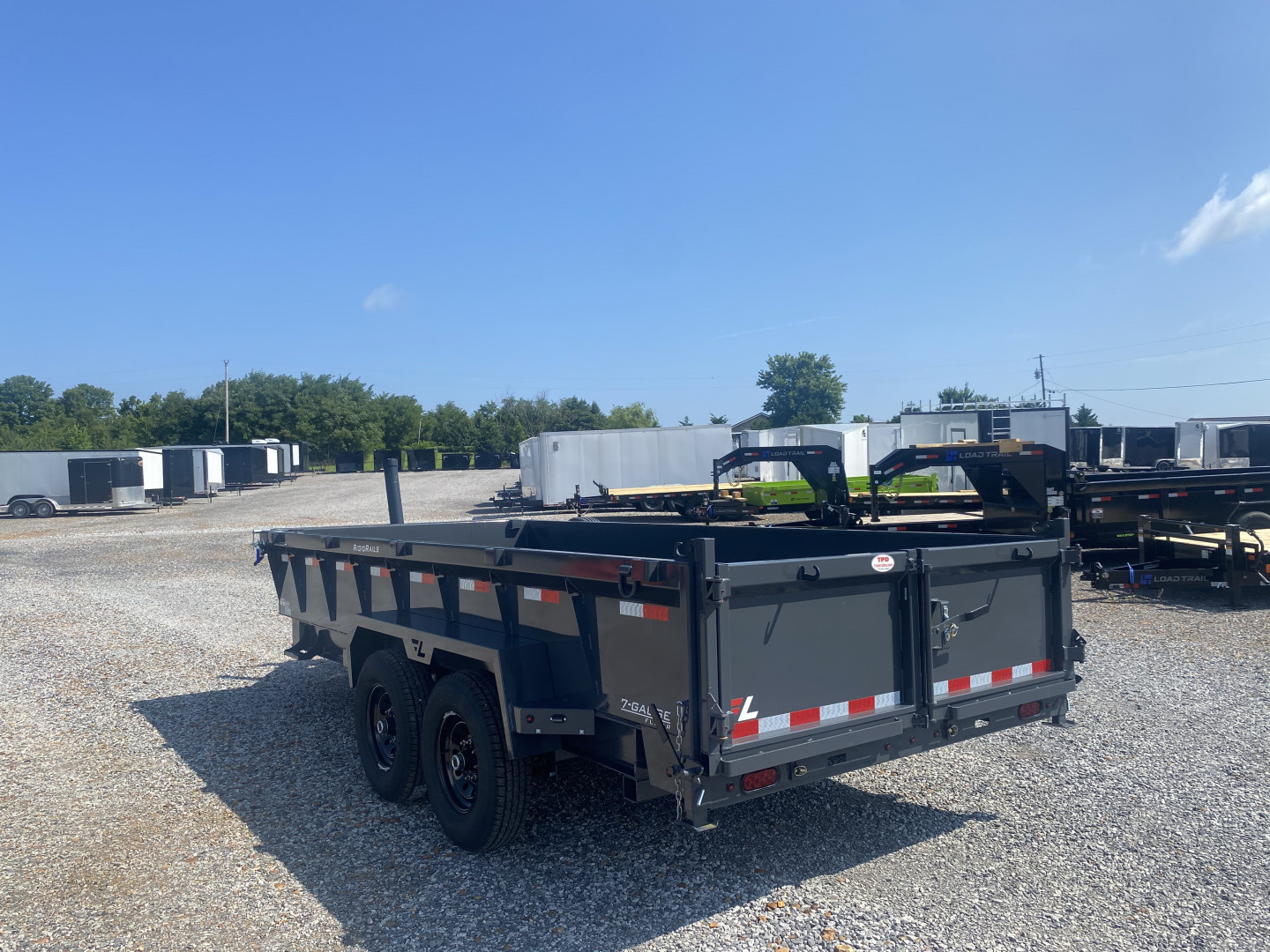 New 2026 Lamar Dump Trailer | 83" x 16' 14K GVWR