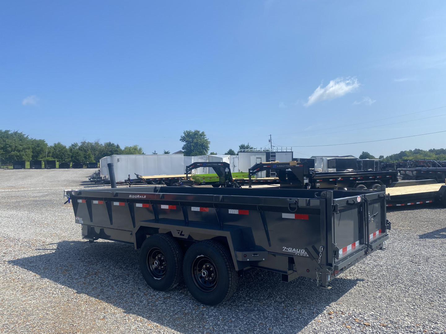 New 2026 Lamar Dump Trailer | 83" x 16' 14K GVWR