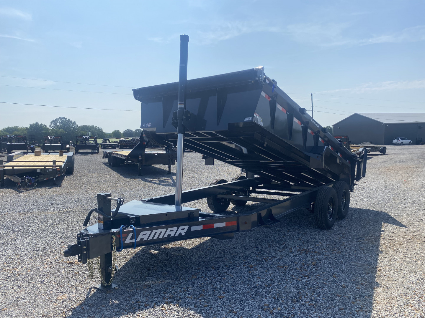 New 2026 Lamar Dump Trailer | 83" x 16' 14K GVWR