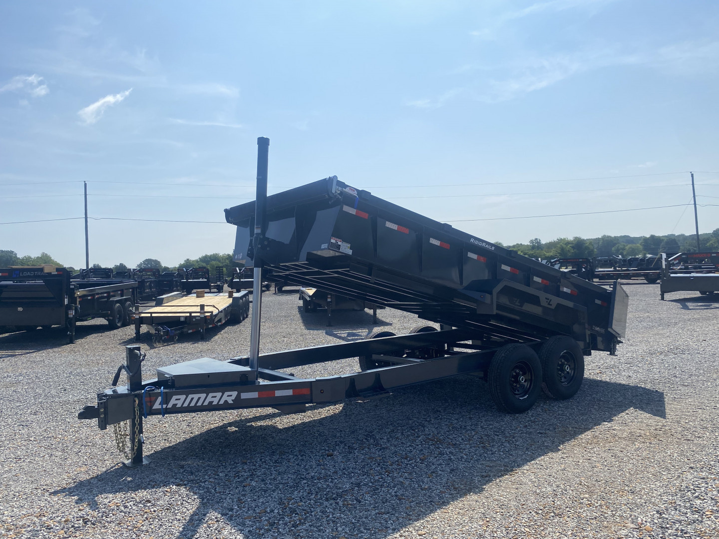 New 2026 Lamar Dump Trailer | 83" x 16' 14K GVWR