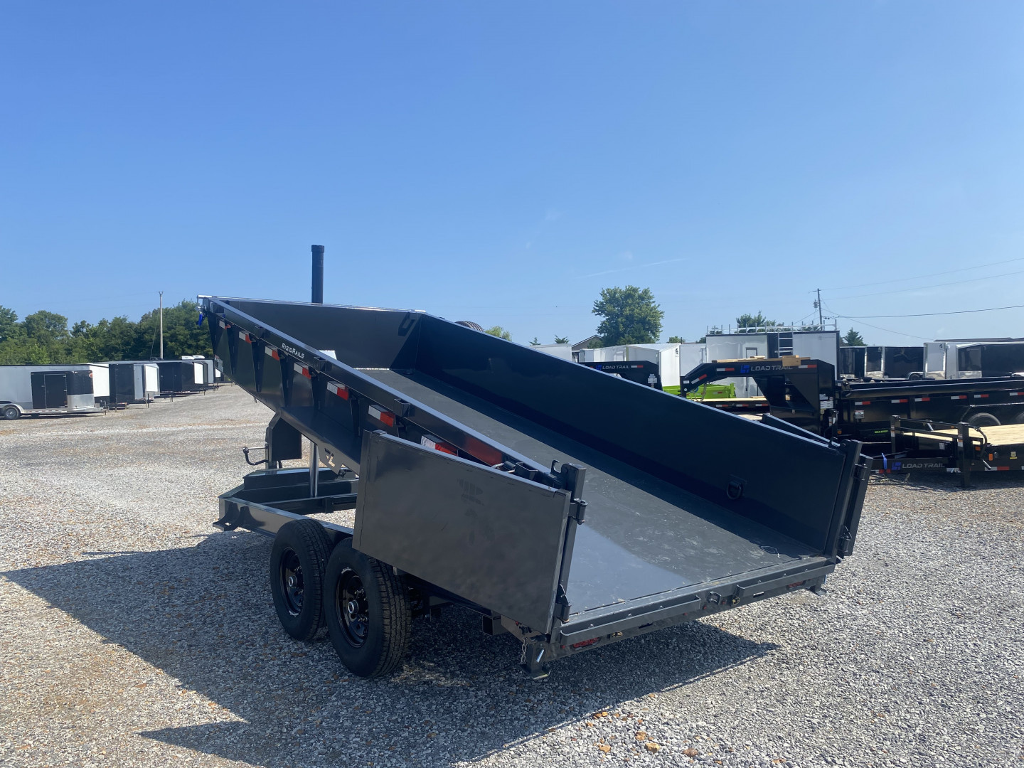 New 2026 Lamar Dump Trailer | 83" x 16' 14K GVWR