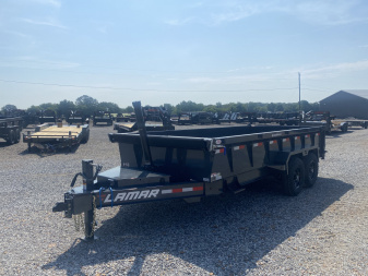 New 2026 Lamar Dump Trailer | 83" x 16' 14K GVWR