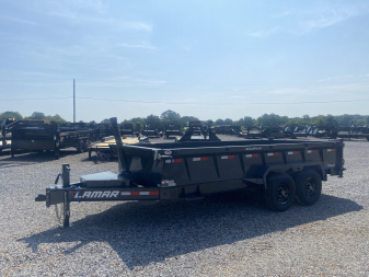 New 2026 Lamar Dump Trailer | 83" x 16' 14K GVWR