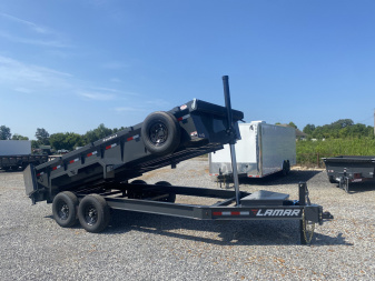 New 2026 Lamar Dump Trailer | 83" x 16' 14K GVWR