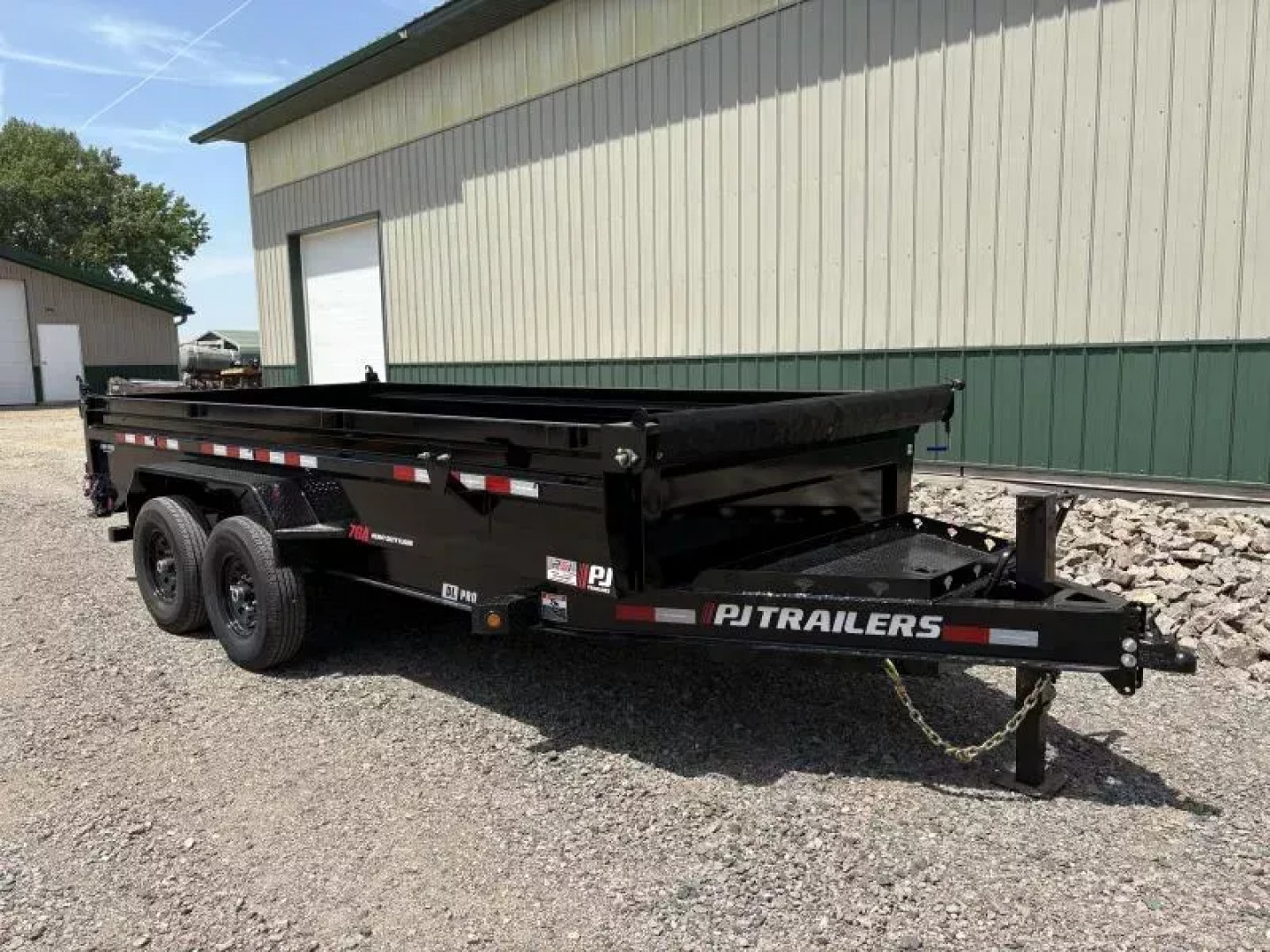 New 2026 14'x83" 14k PJ Low Pro Dump Trailer