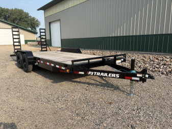 New 2026 20' 14k PJ 6  Channel Equipment Trailer