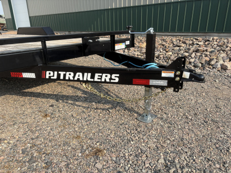 New 2026 20' 14k PJ 6" Channel Equipment Trailer