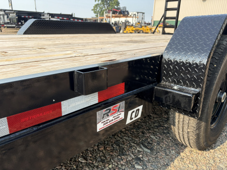 New 2026 20' 14k PJ 6" Channel Equipment Trailer