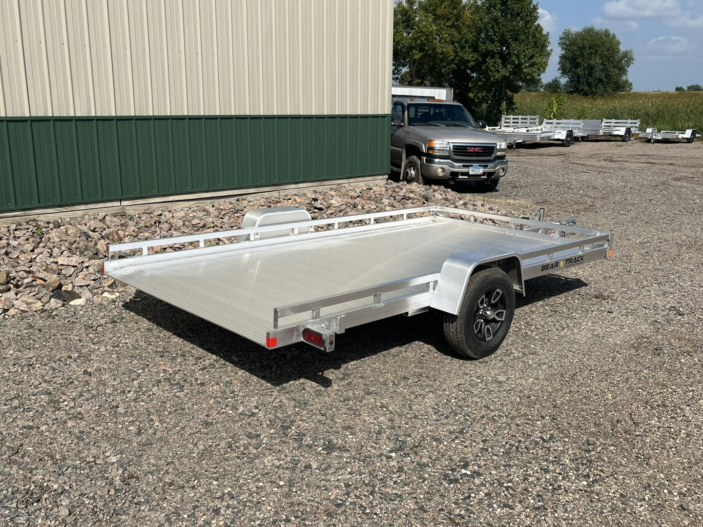 New 2025 Bear Track BTU81152T Aluminum Tilt Utility Trailer
