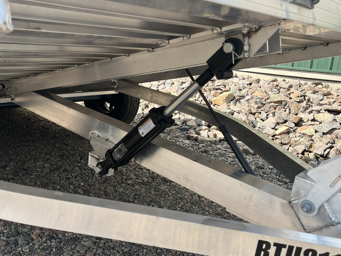New 2025 Bear Track BTU81152T Aluminum Tilt Utility Trailer