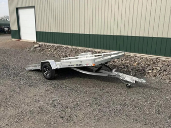 New 2025 Bear Track BTU81152T Aluminum Tilt Utility Trailer