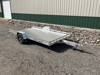 New 2025 Bear Track BTU81152T Aluminum Tilt Utility Trailer