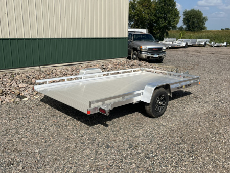 New 2025 Bear Track BTU81152T Aluminum Tilt Utility Trailer