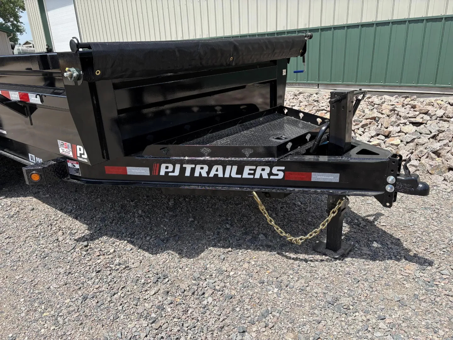 New 2026 16'x83" 14k PJ Low-Pro Dump Trailer