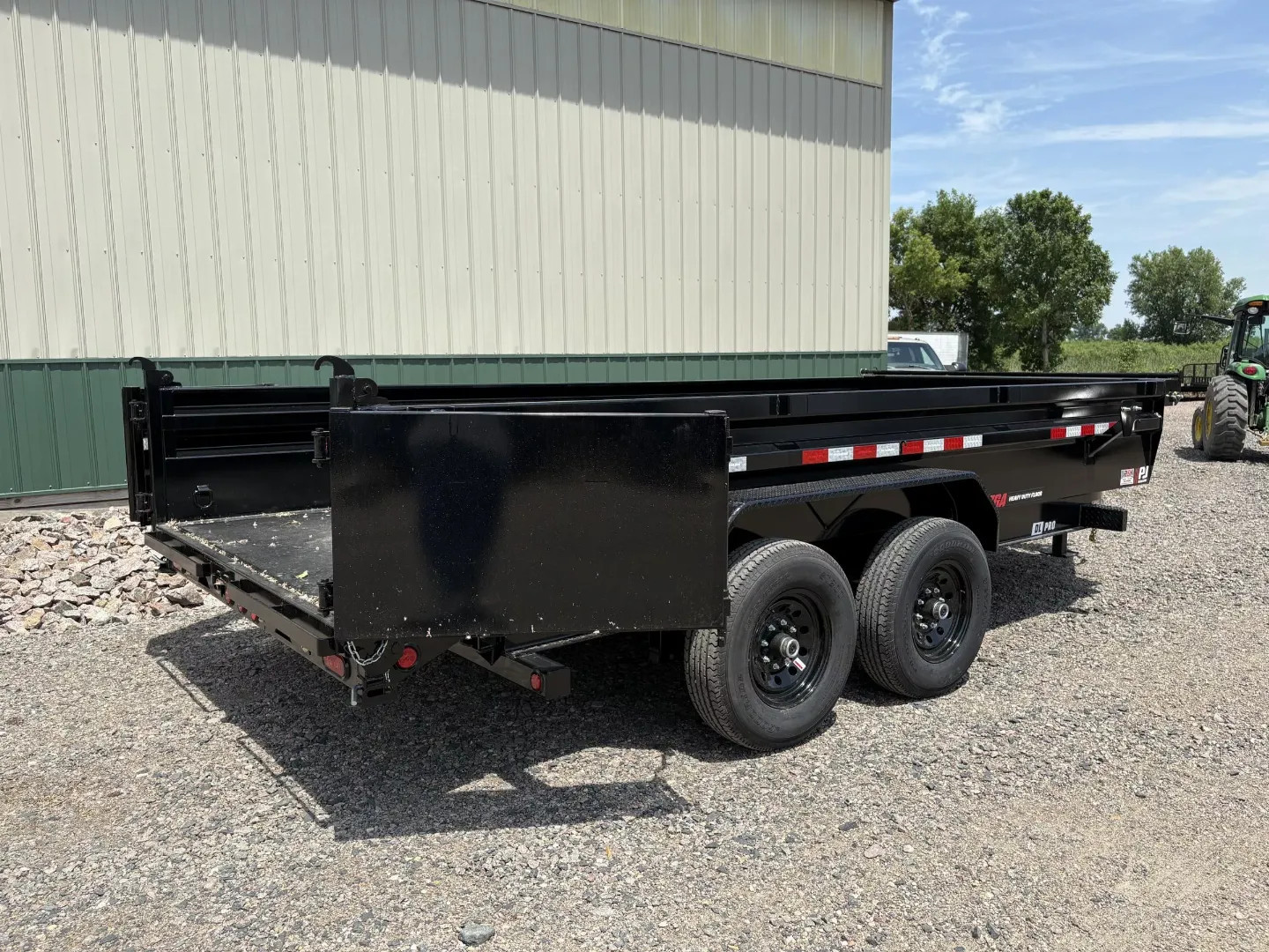 New 2026 16'x83" 14k PJ Low-Pro Dump Trailer