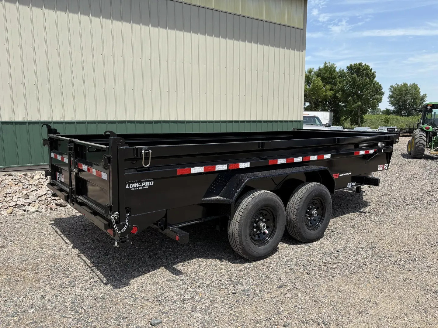 New 2026 16'x83" 14k PJ Low-Pro Dump Trailer