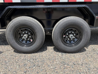 New 2026 16'x83" 14k PJ Low-Pro Dump Trailer