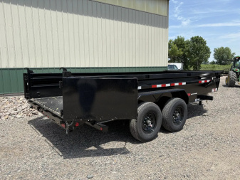 New 2026 16'x83" 14k PJ Low-Pro Dump Trailer