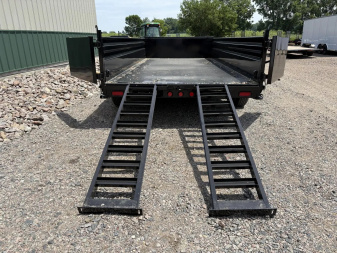 New 2026 16'x83" 14k PJ Low-Pro Dump Trailer