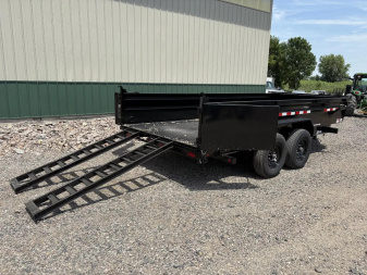 New 2026 16'x83" 14k PJ Low-Pro Dump Trailer
