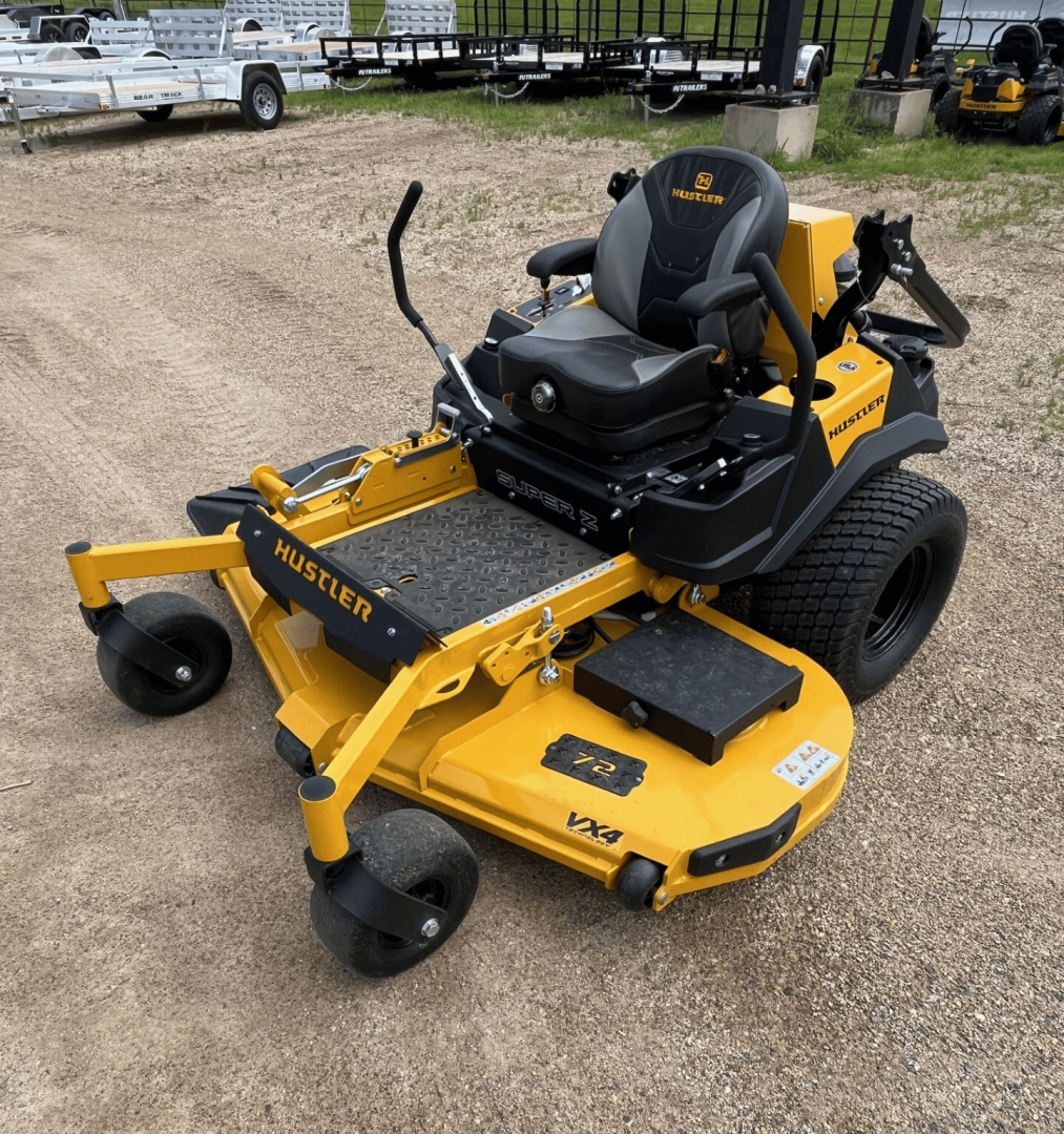 New 2025 HUSTLER Super Z 72" Lawn Mowers