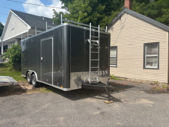 New 2025 Cross Trailers 8.5' X 18' Tandem Axle -ALPHA Contractor Enclosed Trailer