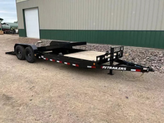 New 2026 22'x6  14K PJ Channel Equipment Tilt Trailer