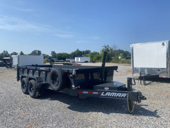 New 2026 Lamar 83" x 16' 14k Telescopic Dump Trailer